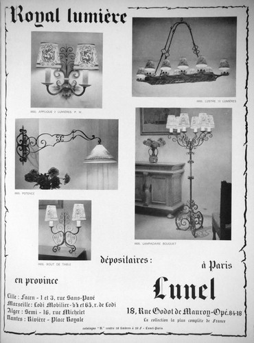 Publicité presse 1958 - publicitÉ, de