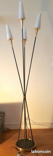 Lampadaire rené mathieu pour - ,